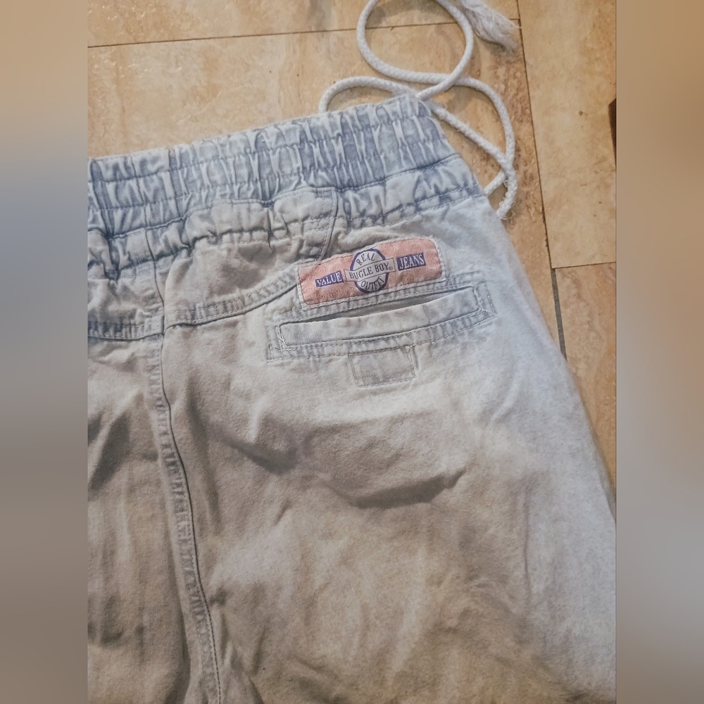 Vintage Bugle Boy Drawstring Jeans